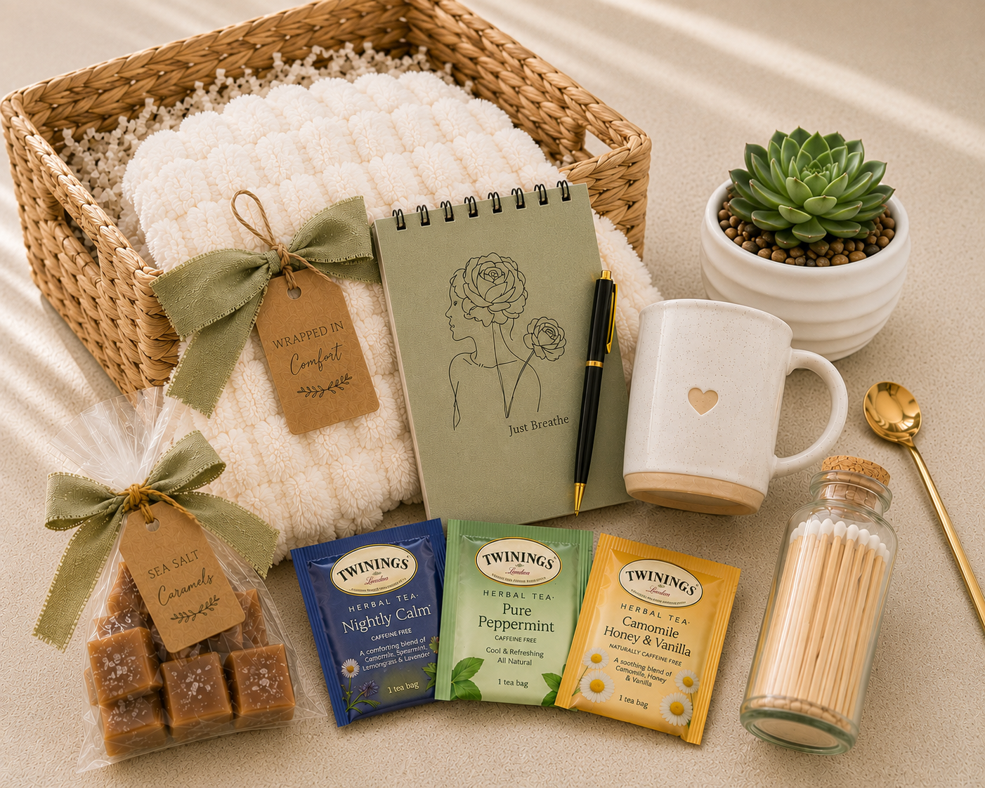 Wrapped in Comfort Gift Basket