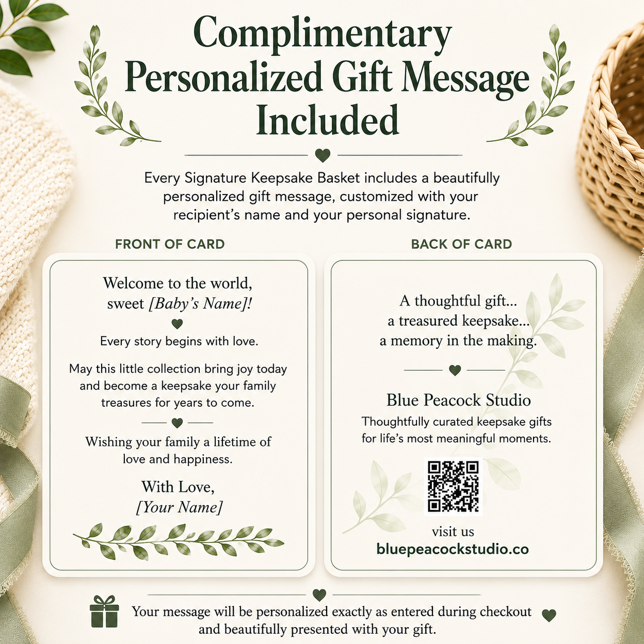 Signature Keepsake Basket