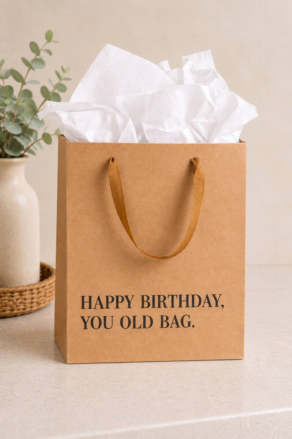 Happy Birthday, You Old Bag Gift Bag