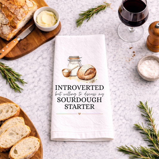 Sourdough Starter Tee Towel
