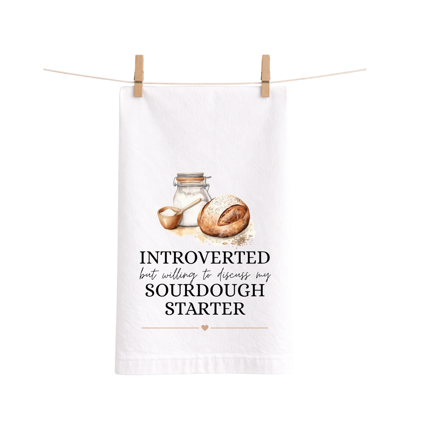 Sourdough Starter Tee Towel